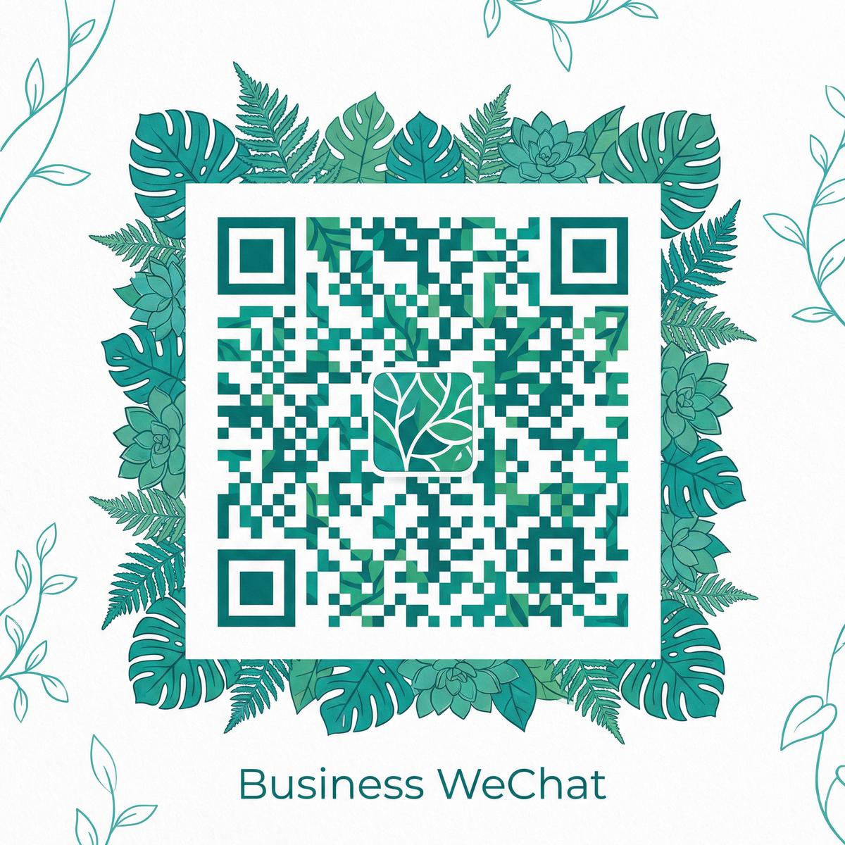 黄色仓库植物视频社区商务二维码
